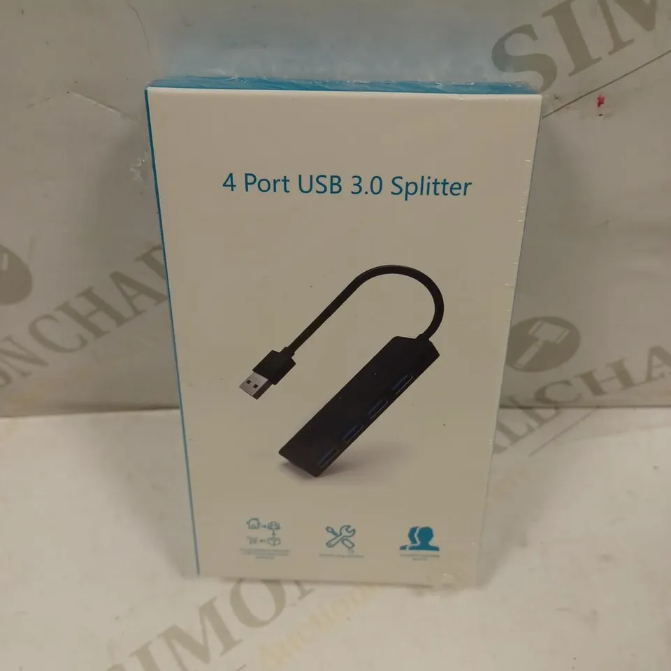 SEALED 4 PORT USB 3.0 SPLITTER 