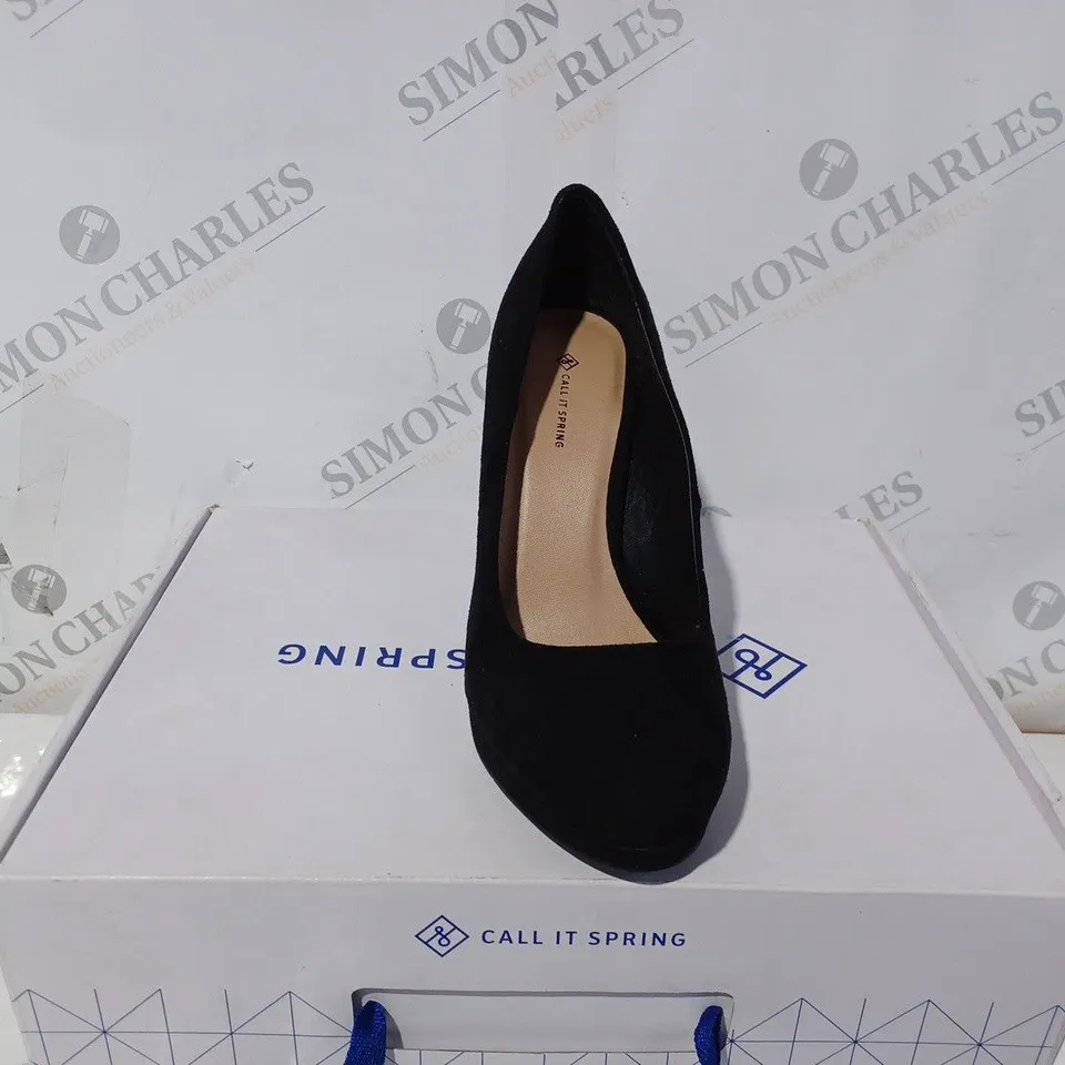 BOXED CALL IT SPRING KENNALLVALE HEELS - UK 3