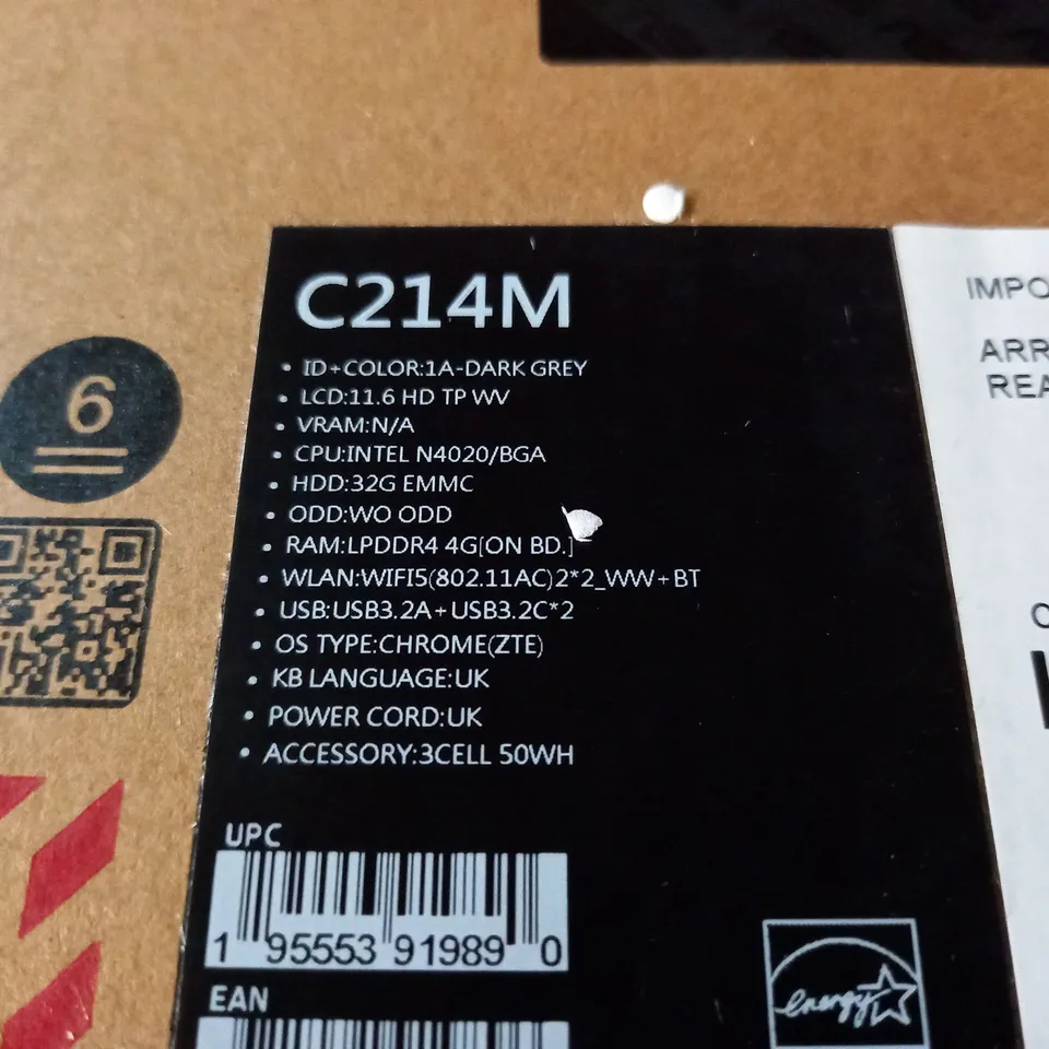 ASUS C214M NOTEBOOK PC WITH INTEL INSIDE
