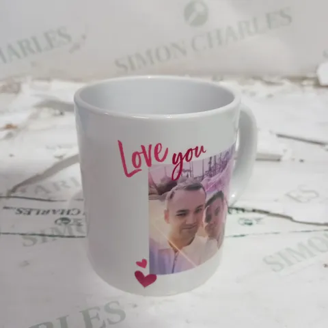 LOVE YOU PHOTO UPLOAD MUG