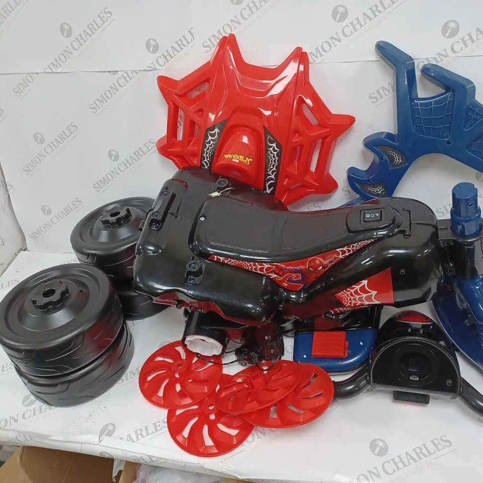 SPIDER MAN 6V WEB SLINGER LIGHT UP QUAD