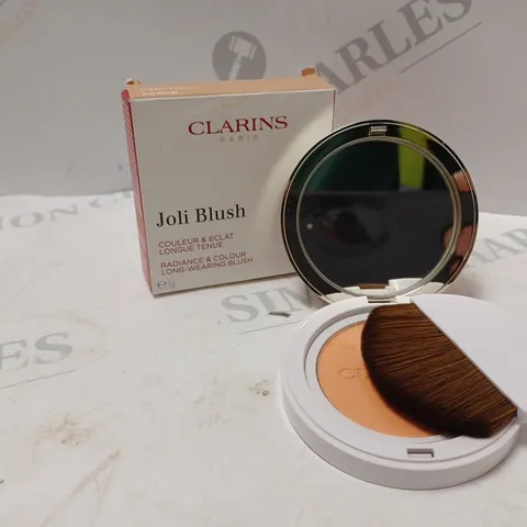 CLARINS JOLI BLUSH RADIANCE & COLOUR LONG-WEARING BLUSH (CHEEKY BREACH)
