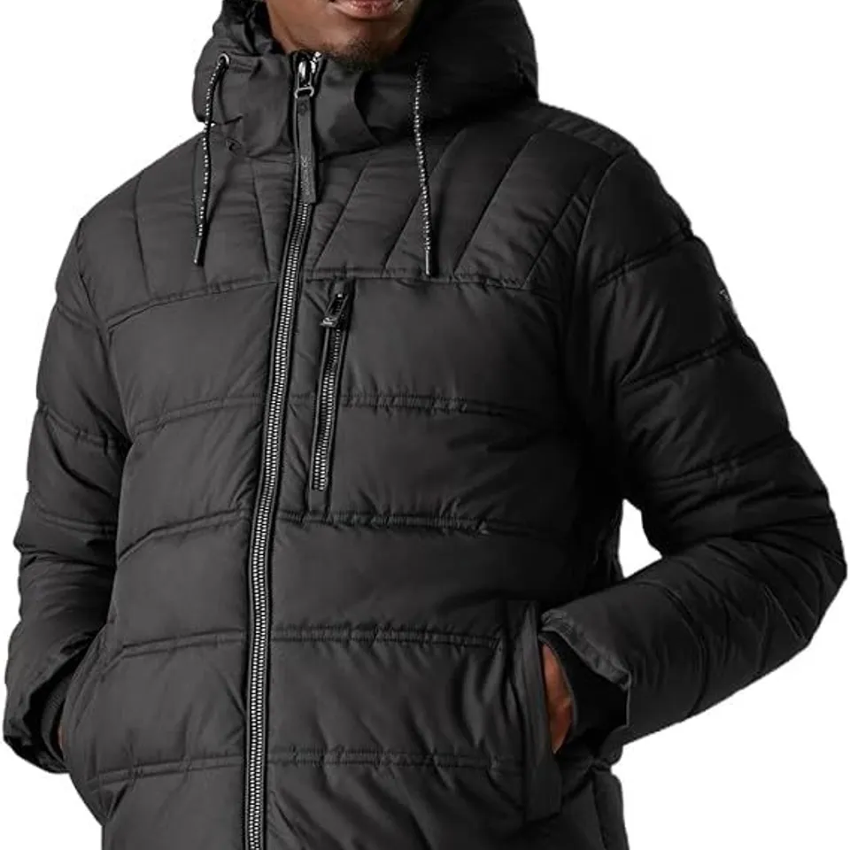 BRAND NEW REGATTA MEN'S LEESHAW PADDED JACKET BLACK XL