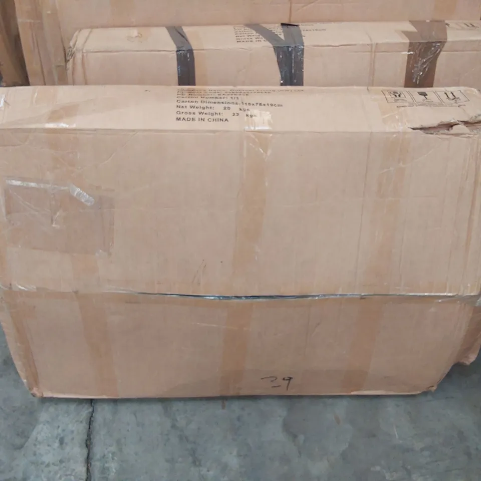 BOXED AZURA HANGING EGG CHAIR - GREY (1 BOX)