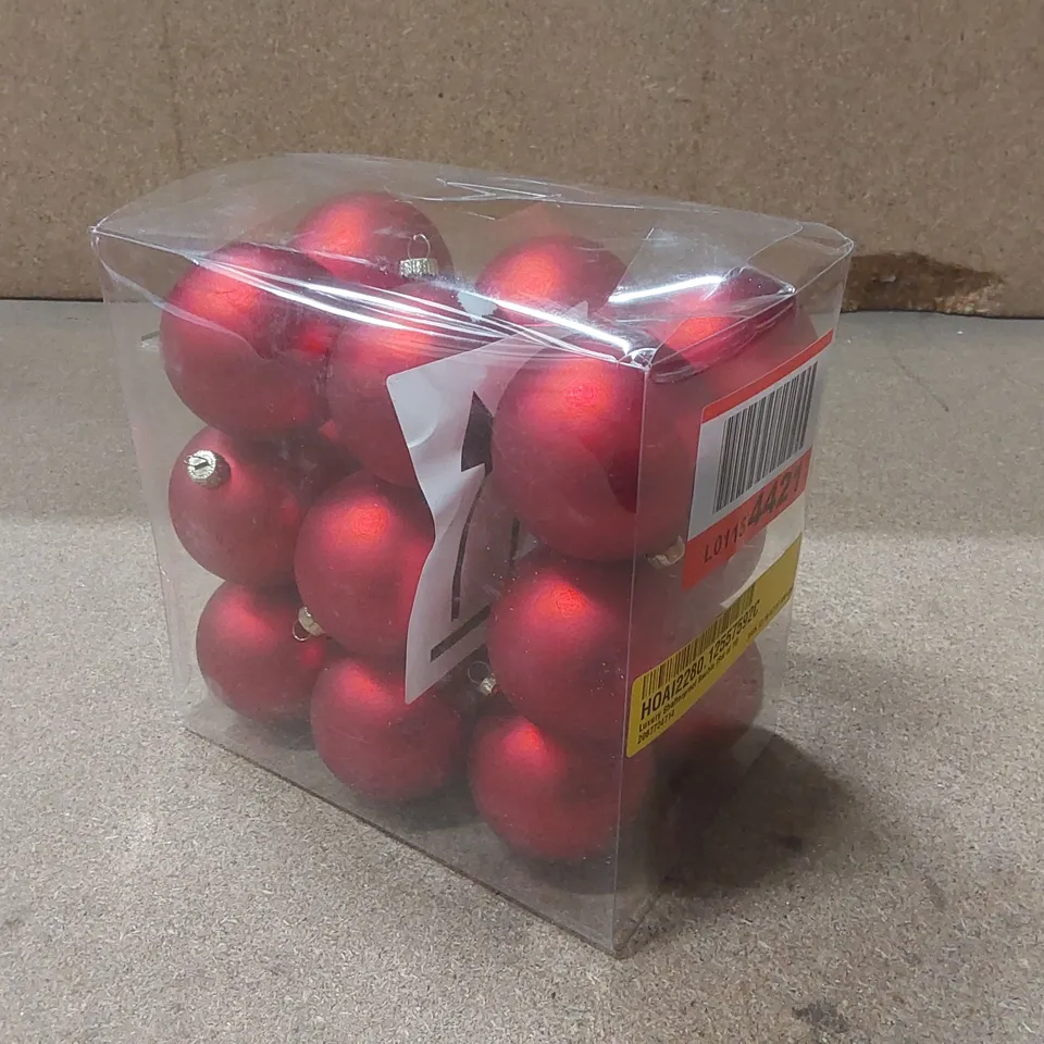 LUXURY SHATTERPROOF BAUBLE (SET OF 18)