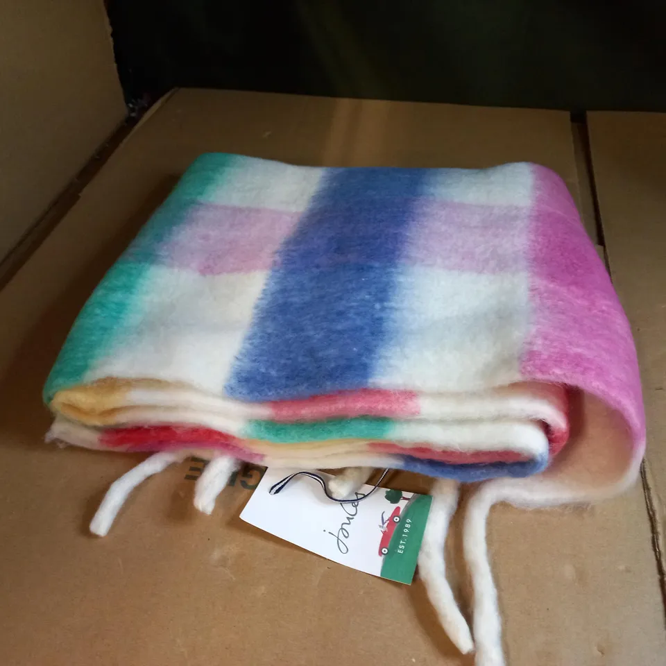 JOULES MULTI COLOUR SCARF