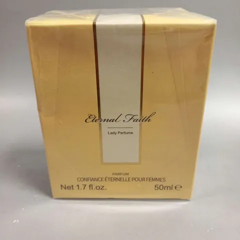 BOXED AND SEALED ETERNAL FAITH LADY PERFUME 50ML