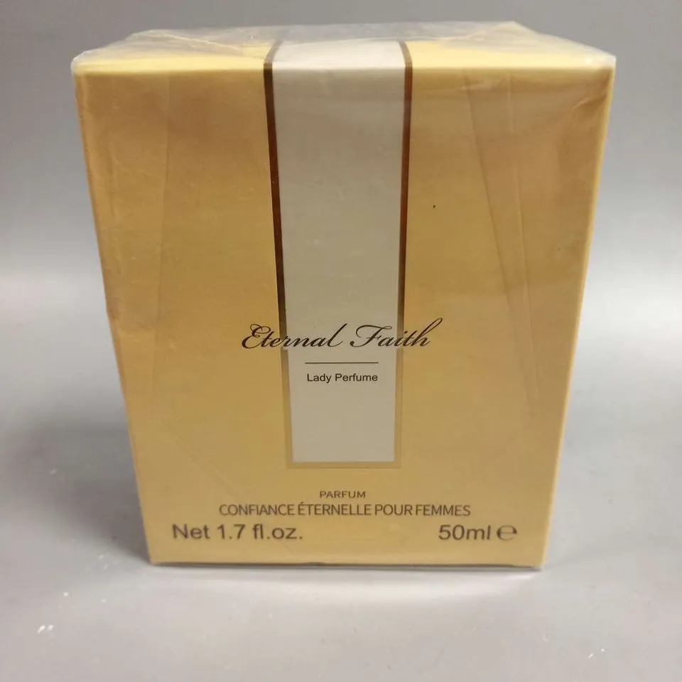 BOXED AND SEALED ETERNAL FAITH LADY PERFUME 50ML