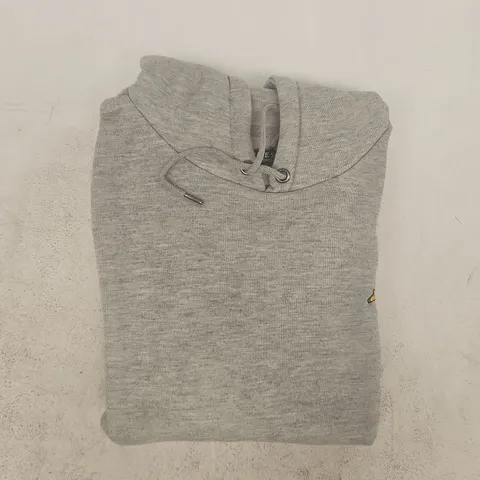 BRAVE SOUL LONG SLEEVE PULL-OVER HOODIE IN GREY SIZE MEDIUM