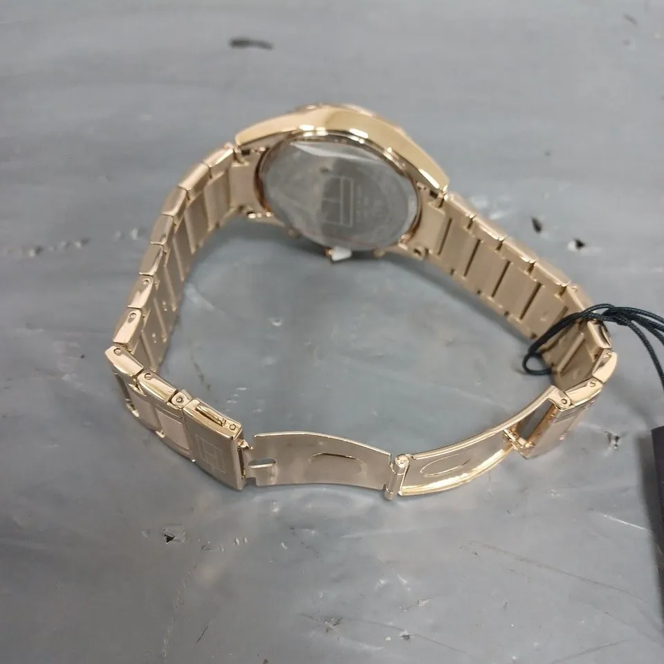 BOXED TOMMY HILFIGER ROSE GOLD WATCH  RRP £75
