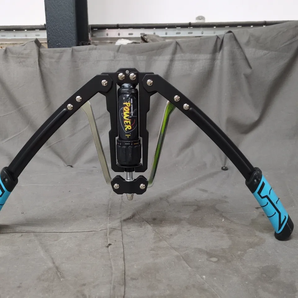POWER ARM STRENGTH TRAINER WITH DUAL GRIP HANDLES