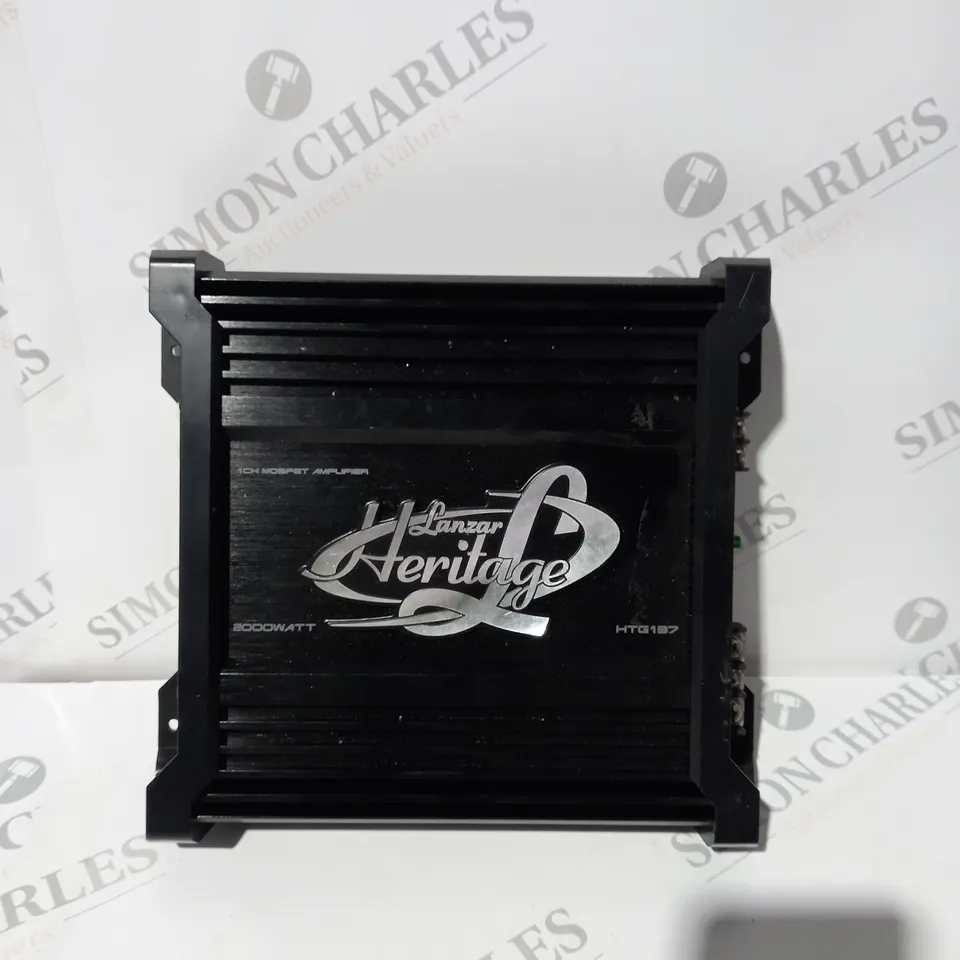 LANZAR HERITAGE MOSFET AMPLIFIER HTG137 - 2000WATT