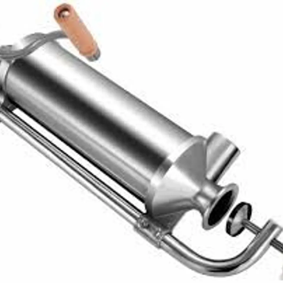 BOXED COSTWAY 3L STAINLESS STEEL VERTICAL SAUSAGE STUFFER MAKER