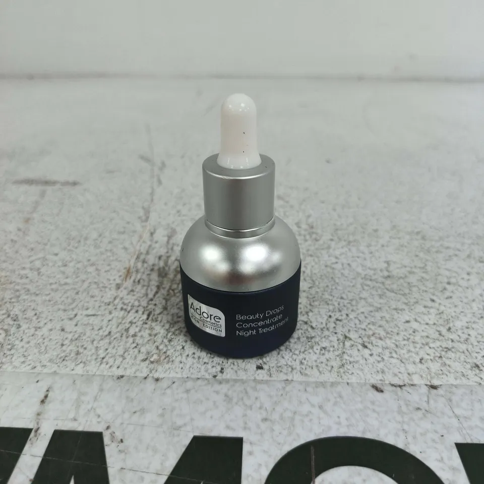 ADORE COSMETICS BEAUTY DROPS CONCENTRATE NIGHT TREATMENT SERUM