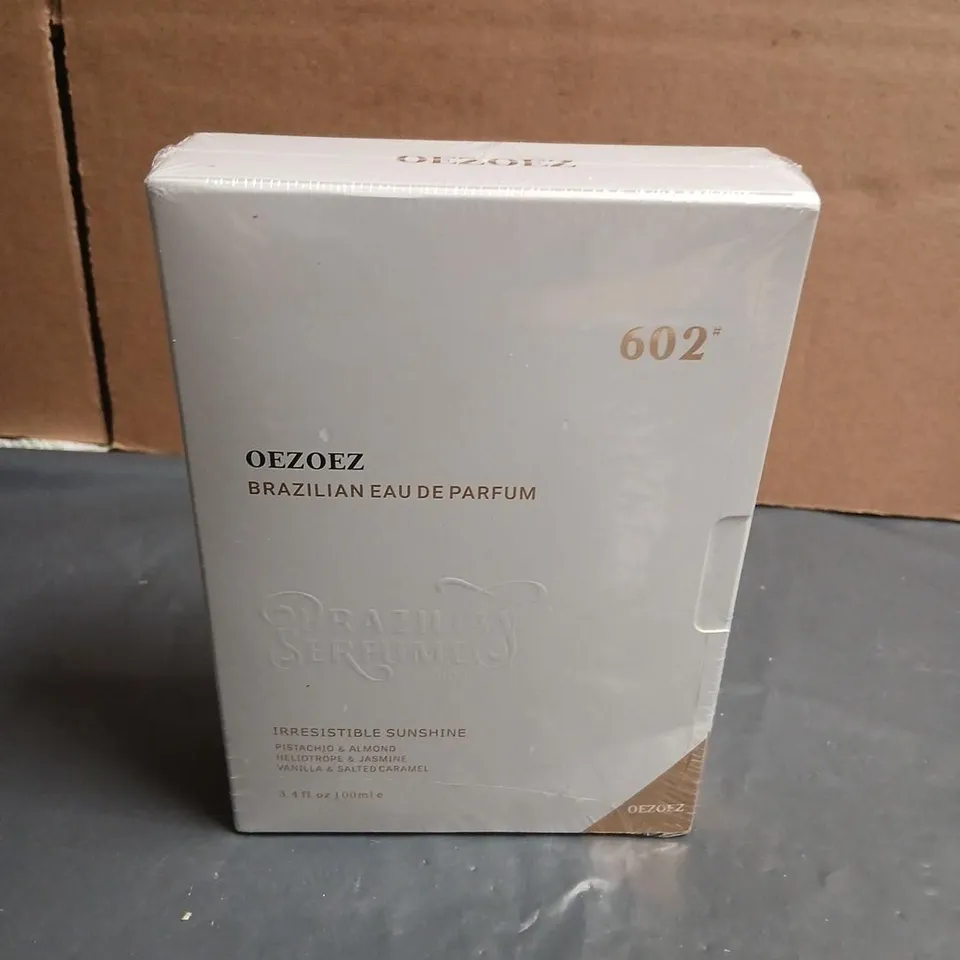 BOXED AND SEALED OEZOEZ BRAZILIAN EAU DE PARFUM 100ML