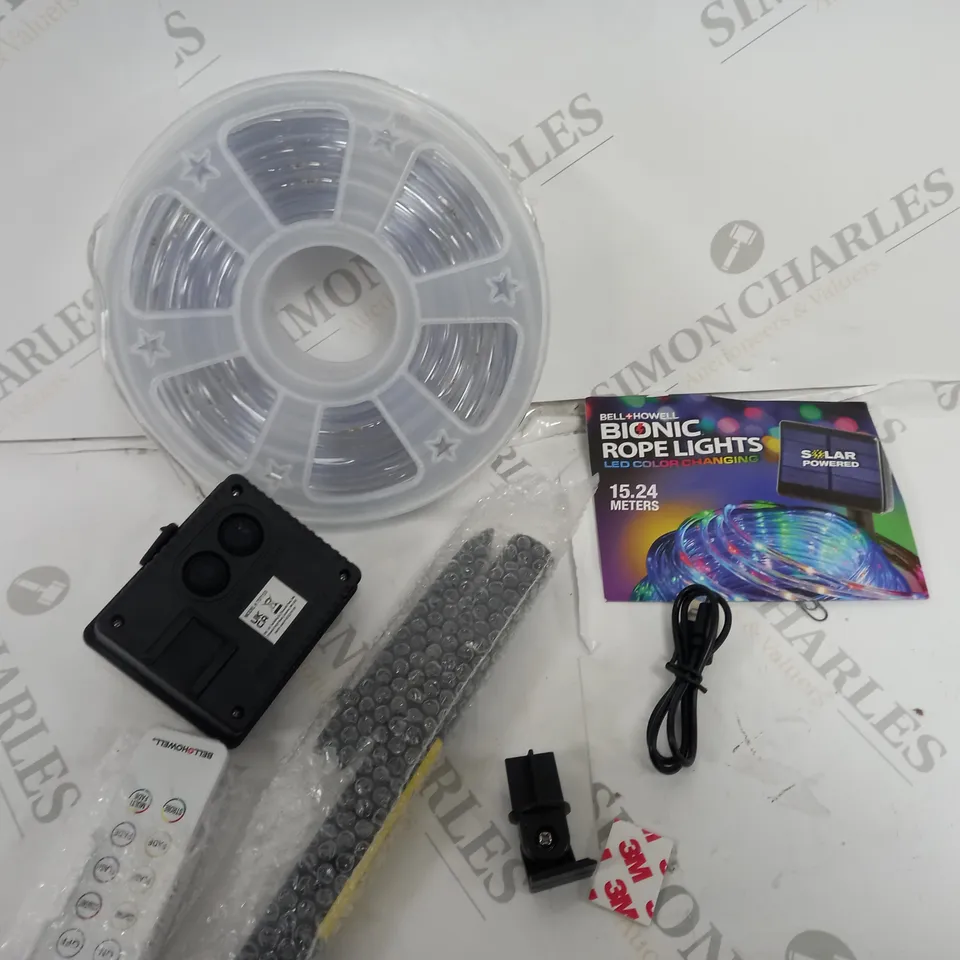 BELL&HOWELL DUAL POWER BIONIC ROPE LIGHTS - LED COLOUR CHANGING 