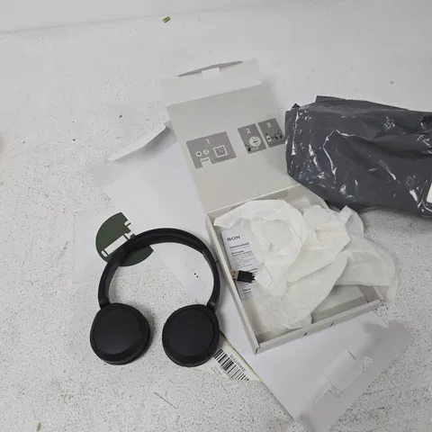 SONY WIRELESS OVER-EAR HEADPHONES – BLACK