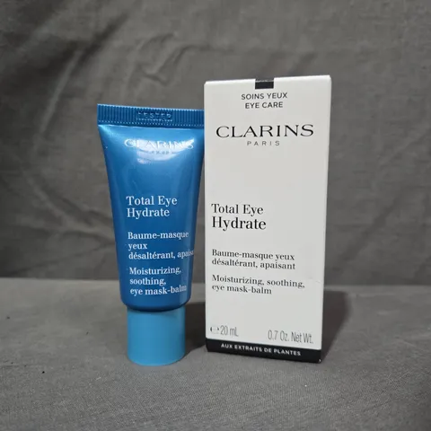 SET OF 3 CLARINS DEMONSTRATION TESTER TOTAL EYE HYDRATE 