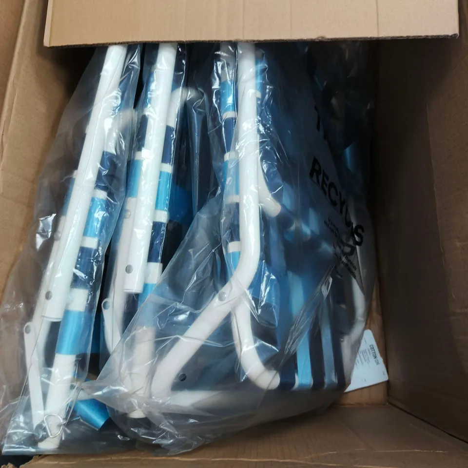 BOX OF 3 SUMMER CHAIRS BLUE SKIES