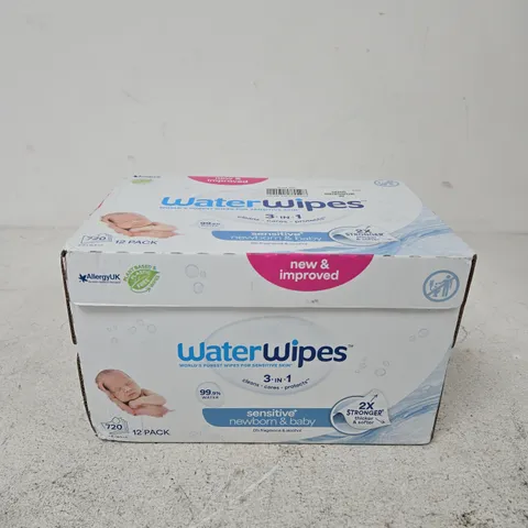 WATERWIPES BABY WIPES - 12 PACK