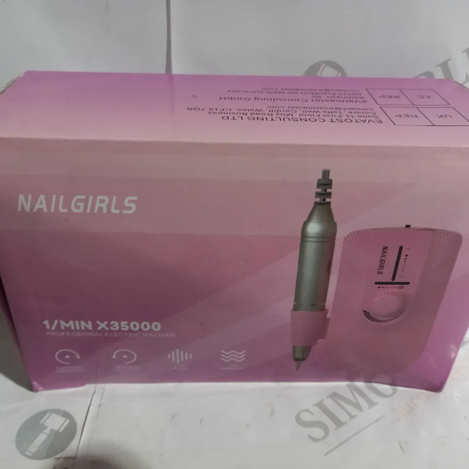 BOXED NAILGIRL PROFESSIONAL ELECTRIC MACHINE