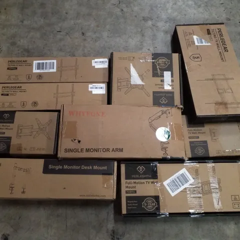 PALLET CONTAINING ASSORTED TV & MONITOR MOUNTS