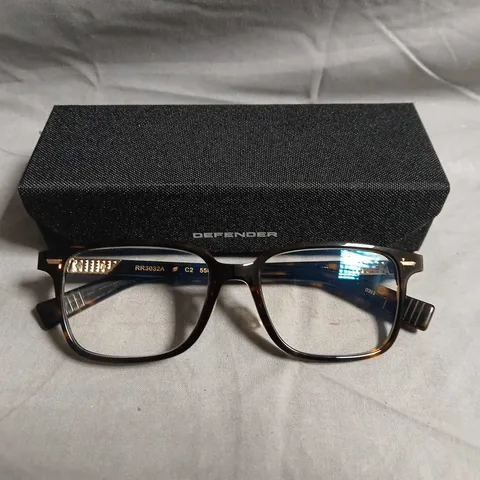 RANGE ROVER BRANDED TORTOISESHELL EYEGLASSES WITH DEFENDER CASE (RR3032A)