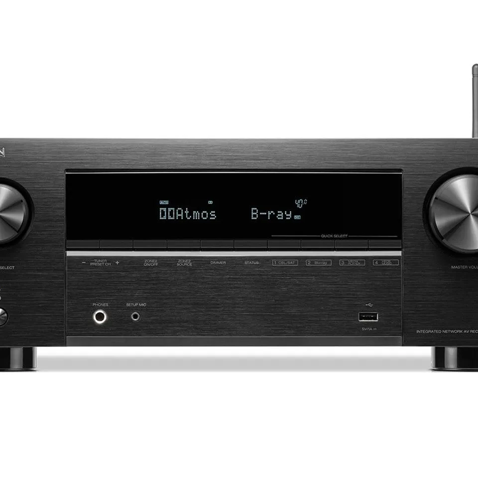 DENON AVR-X2800H (BLACK) DOLBY ATMOS AND DTS:X AV RECEIVER