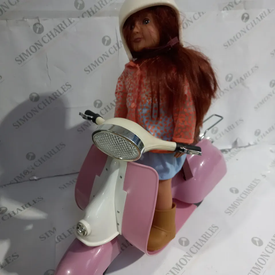 OG GIRL DOLL WITH SCOOTER 