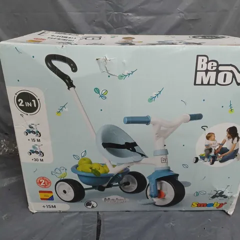 BOXED SMOBY BE MOVE TRIKE - BLUE