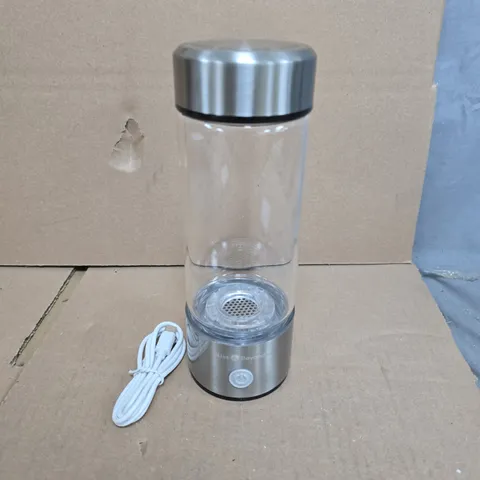 BLISS & BEYOND HYDROGEN WATER BOTTLE - USB RECHARGEABLE, BOXED