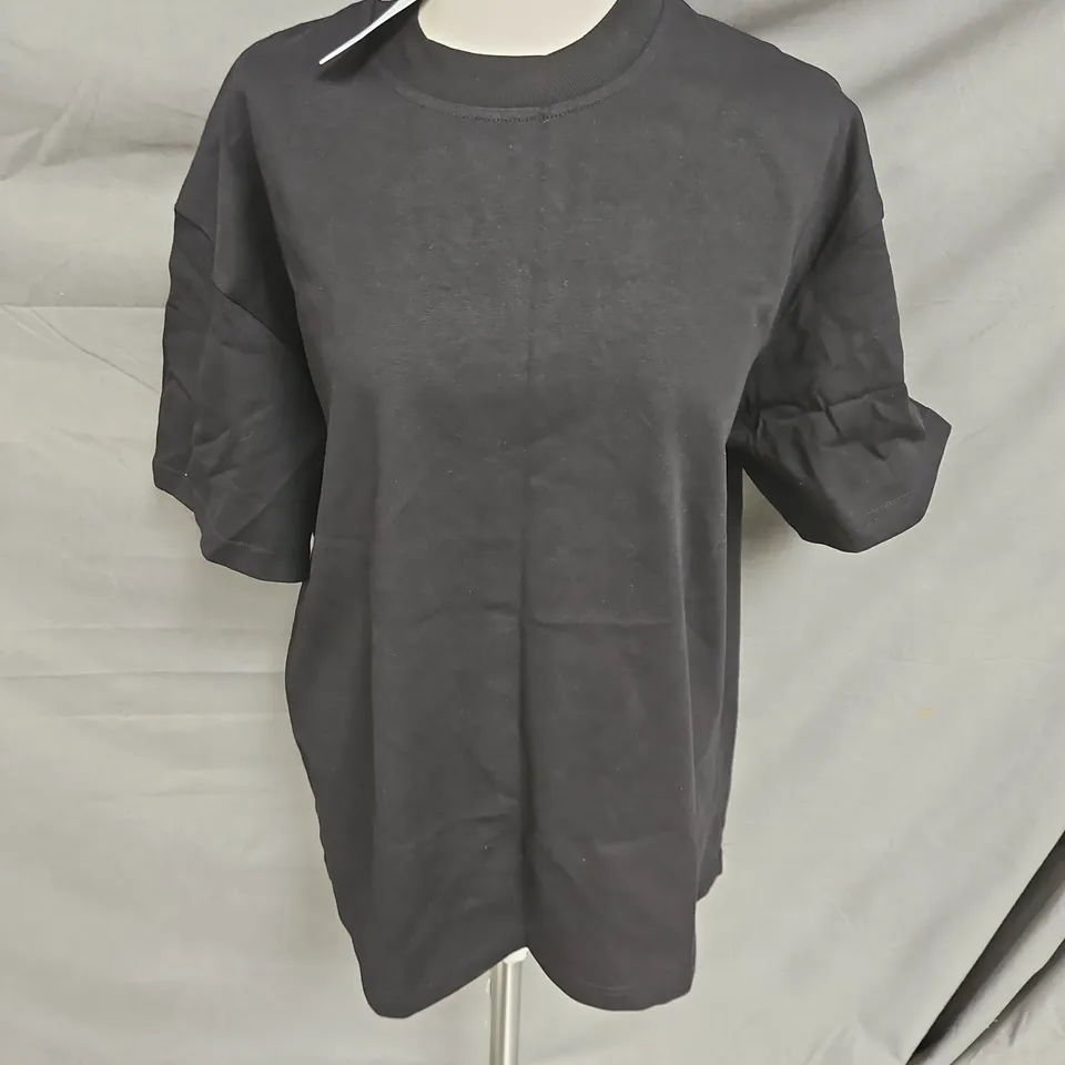 MARVOTTI HEAVYWEIGHT CLASSIC TEE IN BLACK SIZE S