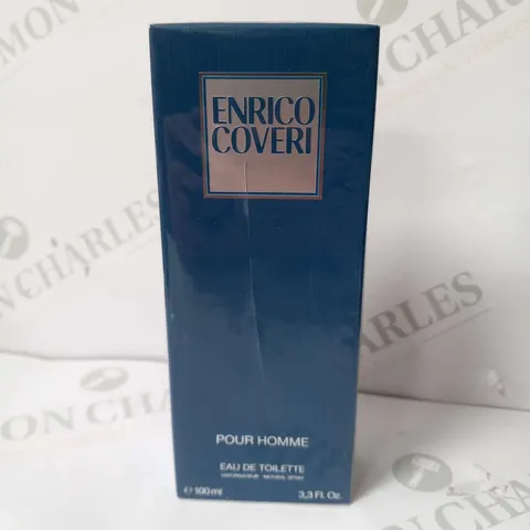 BOXED AND SEALED ENRICO COVERI POUR HOMME EAU DE TOILETTE 100ML