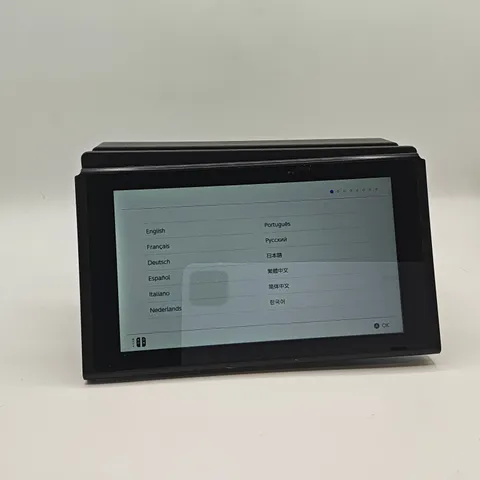 UNBOXED NINTENDO SWITCH CONSOLE WITH DOCK - HAC-001