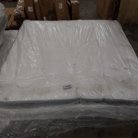 QUALITY BAGGED MEMORY FOAM SPRUNG OPEN COIL SUPER KING SIZE 6FT MATTRESS