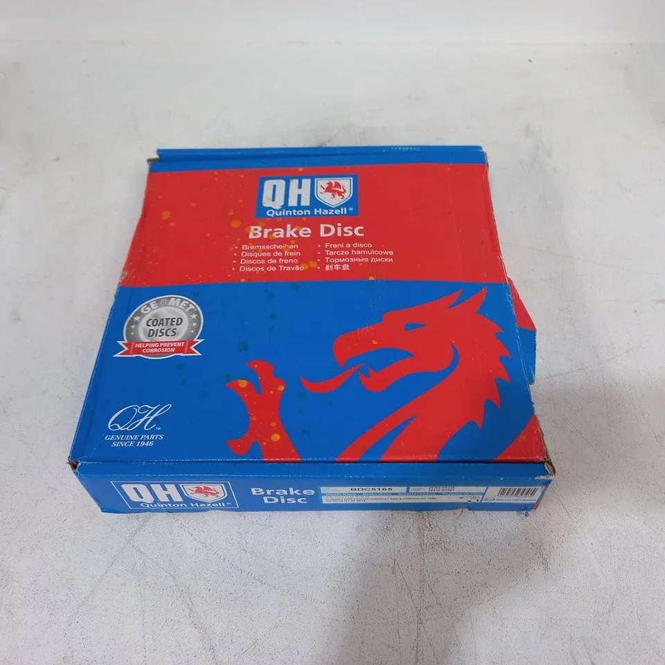 BOXED QUINTON HAZELL BRAKE DISC - BDC5165