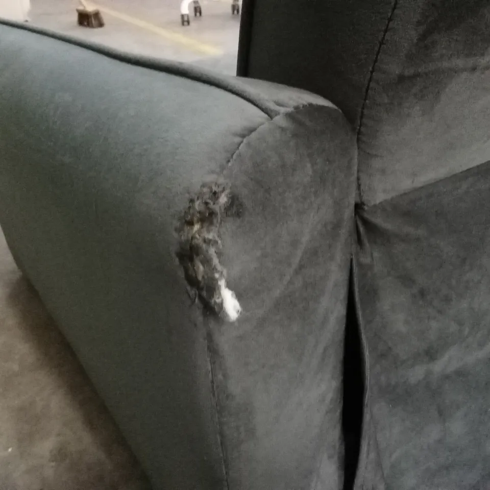 JENNIFER COMPACT FABRIC 2 SEATER SOFA RRP £299