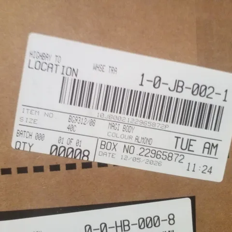 BOX CONTAINING APPROXIMATELY 8X BRAND NEW MAGISCULPT BODYSUITS - COLOUR ALMOND - SIZE 40C