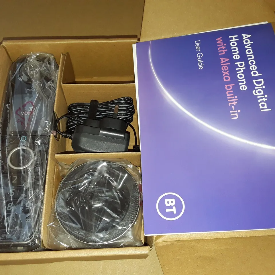 BOXED BT ADVANCED DIGITAL PHONE WITH ALEXA
