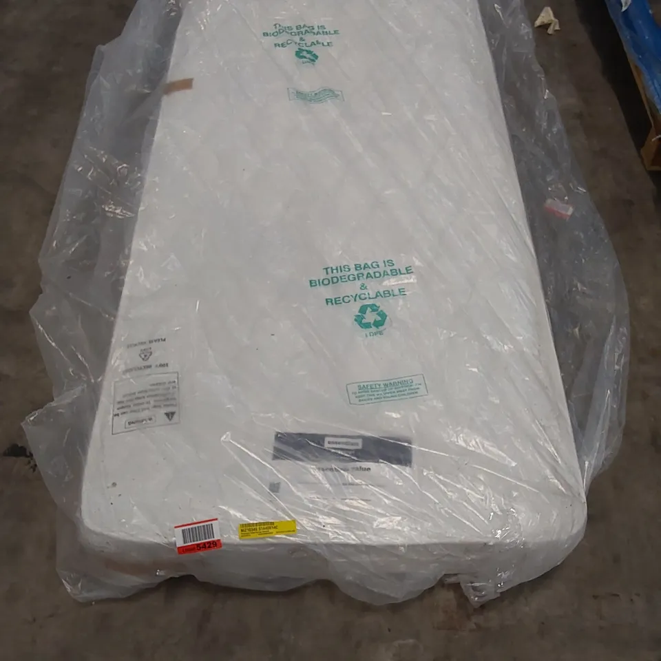 BAGGED 3' SINGLESPRUNG ESSEVALUE OPEN COIL MATTRESS 