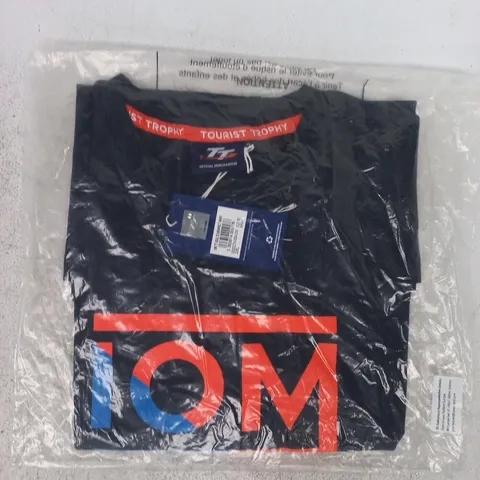 BAGGED TT ADULT'S GRAPHIC T-SHIRT IN NAVY SIZE 2XL
