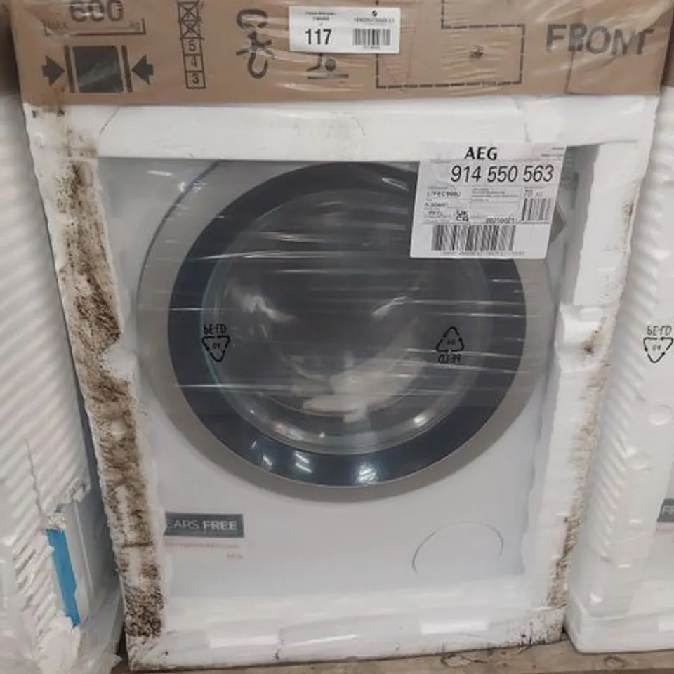 AEG 7000 PRO STEAM UNIVERSAL DOSE 8Kg WASHING MACHINE WHITE Model L7FEC946U RRP £834