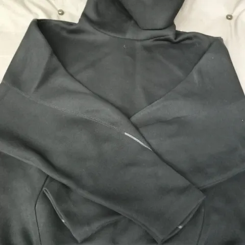 NIKE TECH OVERSIZED FIT PULL-OVER HOODY IN BLACK SIZE LARGE