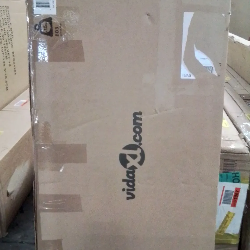 BOXED VIDAXL TV CABINET WHITE 68X39X50.5CM STEEL