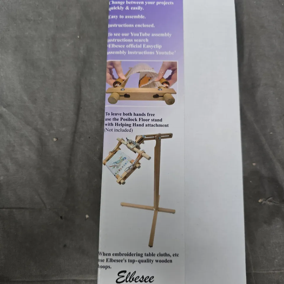 BOXED ELLESEE NO SEW EASY CLIP HAND ROTATING FRAME