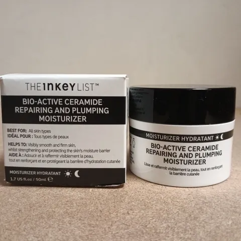 THE INKEY LIST BIO-ACTIVE CERAMIDE REPAIRING AND PLUMPING MOISTURIZER – 50 ML