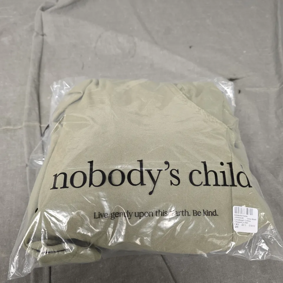 NOBODYS CHILD CROPPED JACKET SIZE S