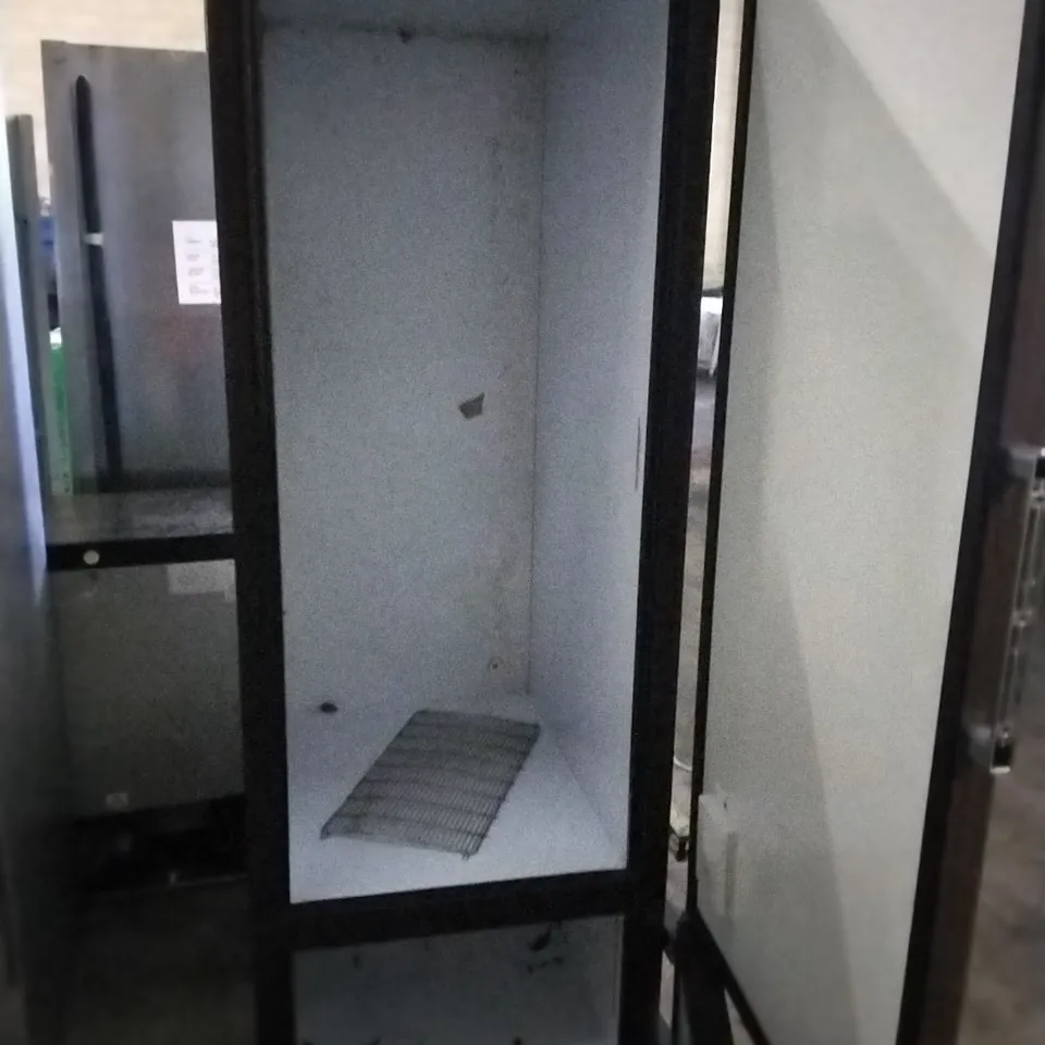 IARP TALL DARK OAK REFRIGERATOR 