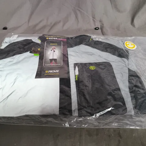 PROVIZ WOMEN'S REFLECTIVE WATERPROOF HOODED JACKET UK10