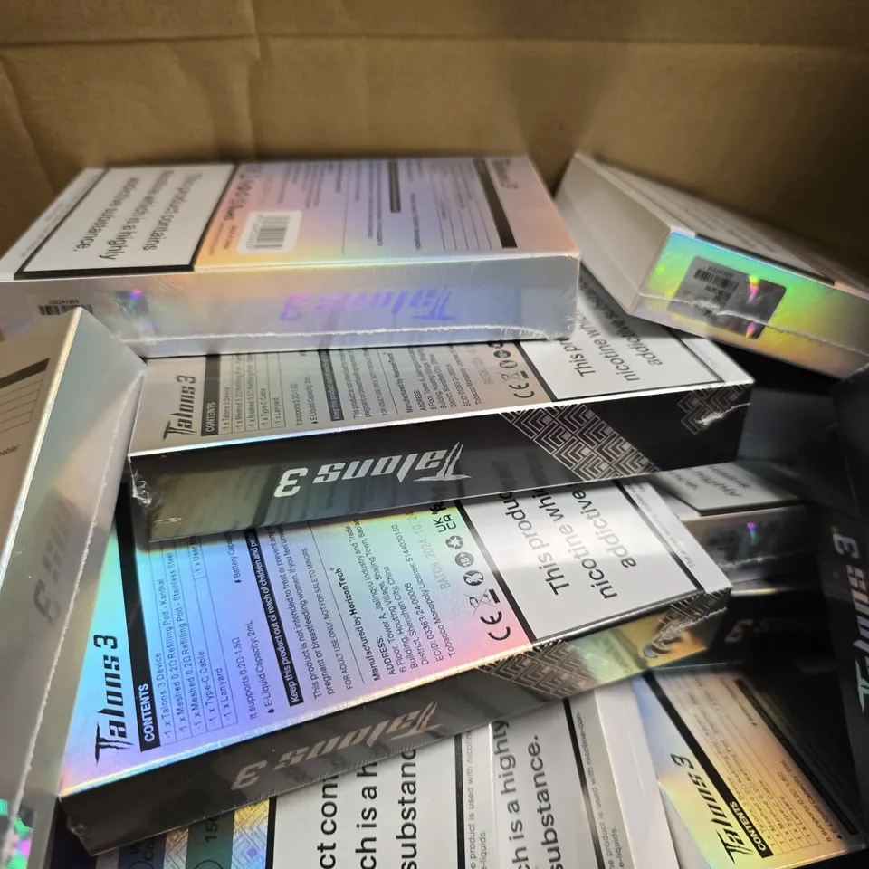 BOX OF APPROXIMATELY 18 SEALED HORIZON TECH TALONS 3 